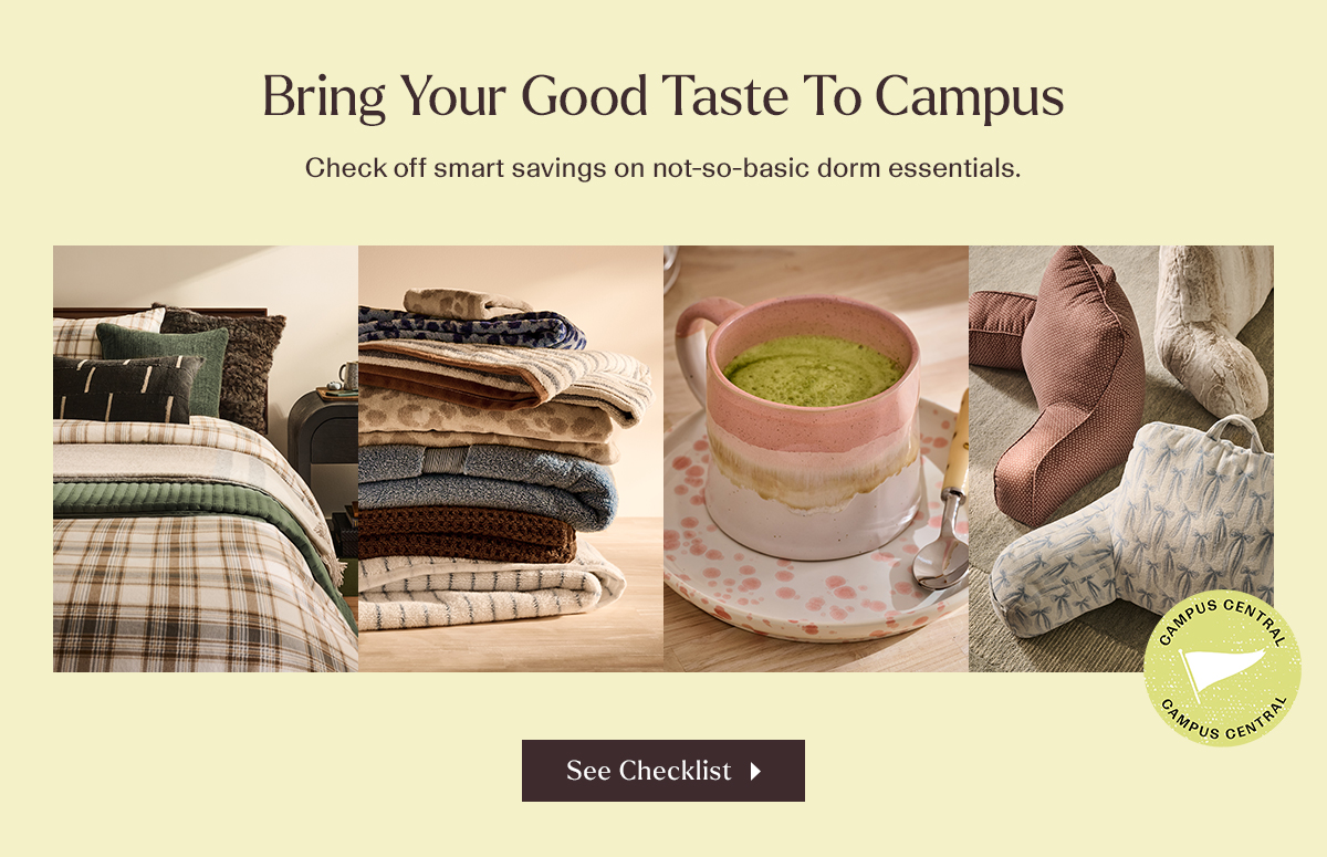 Back to campus checklist